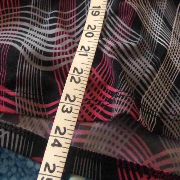 V-neck dressy top 3/4 sleeve pink, black, gray, white - Picture 9 of 9